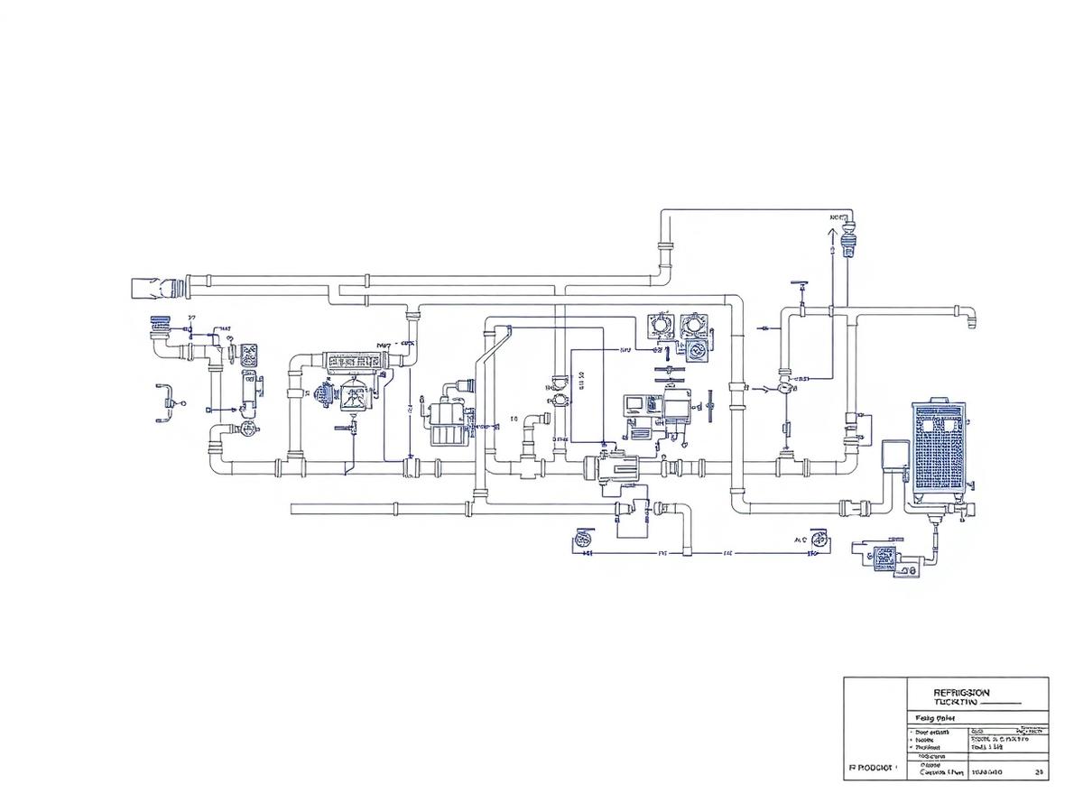 Refrigeration schematic